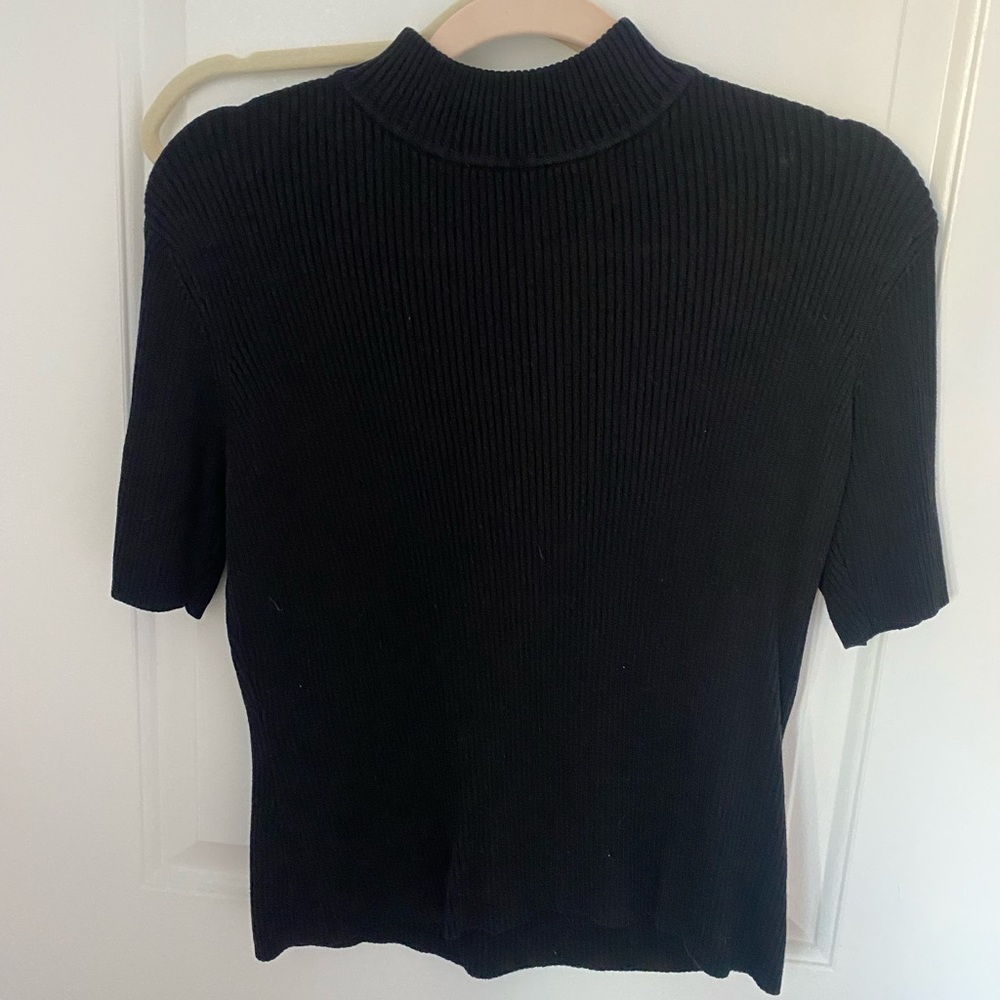 Worthington black sweater top